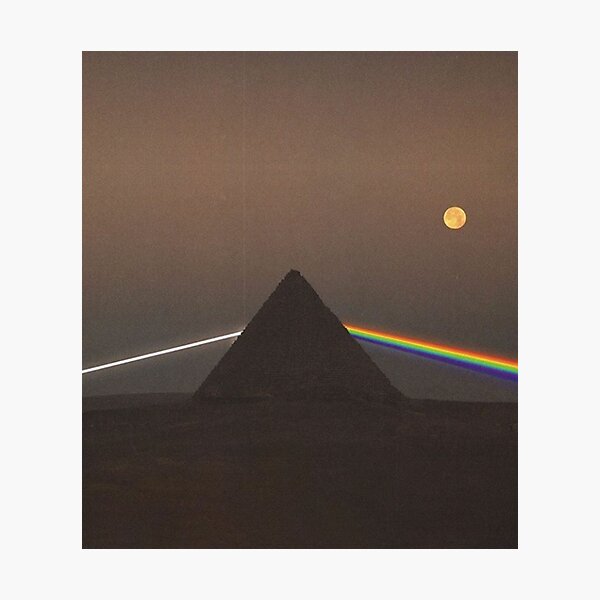 Pink Floyd prism Photographic Print
