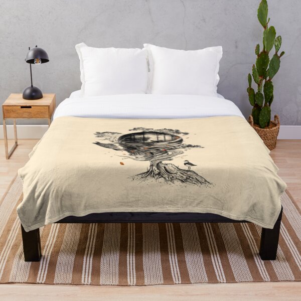 Lost Translation Throw Blanket