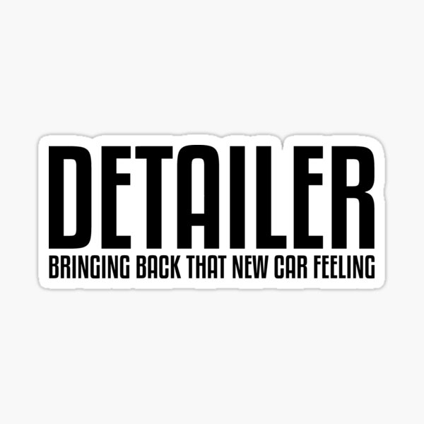 Detailing Stickers Redbubble