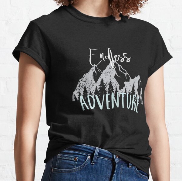 Merch- Hiking Aesthetic T-Shirt – Louisville Vegan Jerky Company