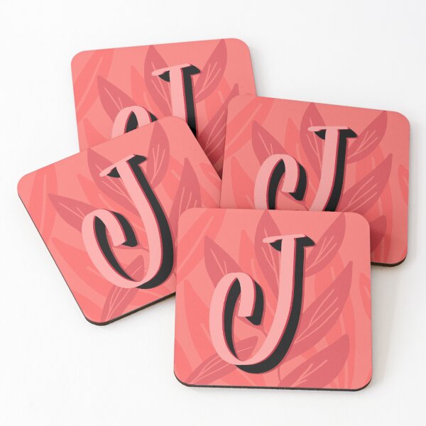 Item preview, J- creative monogram scripted lettering of letter j designed and sold by Ilze Lucero.