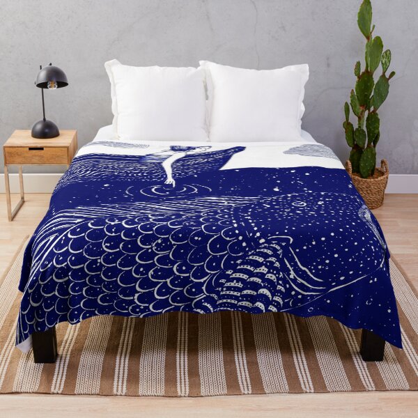 Item preview, The Blue Shimmering Sea Lights designed and sold by ECMazur Art.
