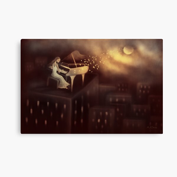 Moonlight Symphony Canvas Print