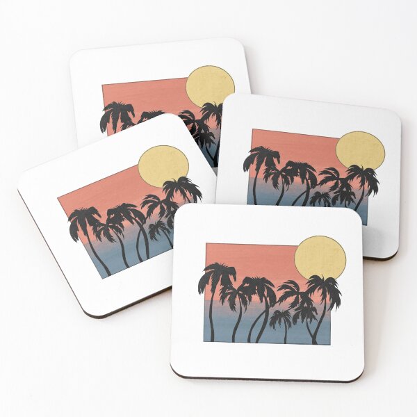 Item preview, Palm Tree Sunset designed and sold by samicreationss.