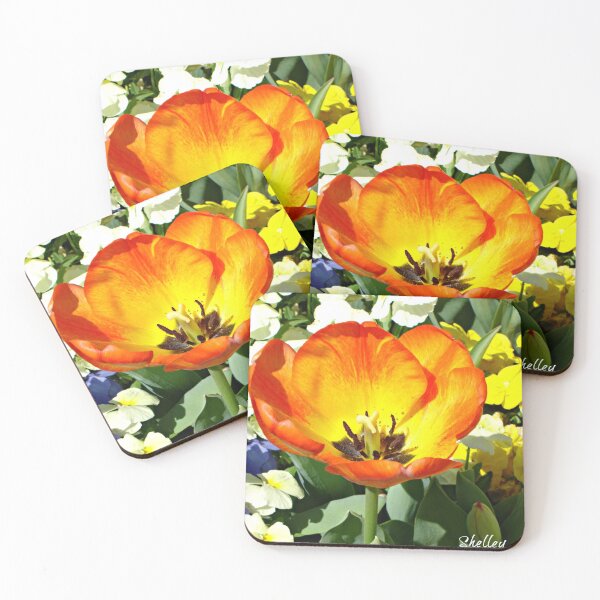 Item preview, Orange Tulip II designed and sold by Shelley Loewnau-Jones Studio.