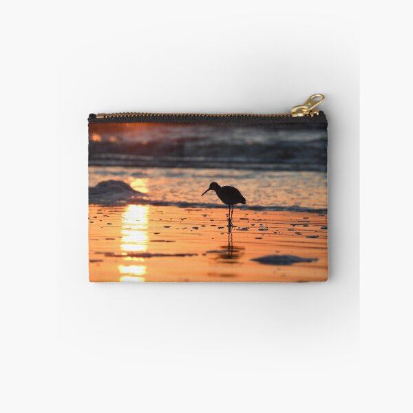 Item preview, a bird walking the shore line  designed and sold by BowToe.