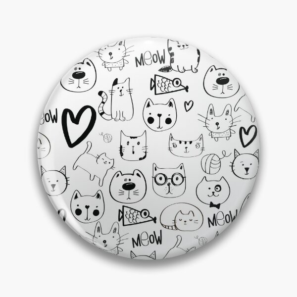 Item preview, Meow Cats designed and sold by MagpieMuddles.