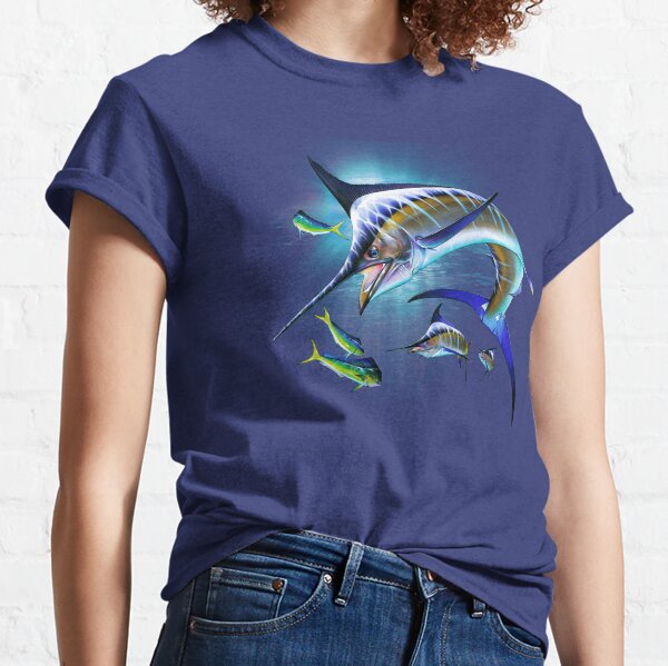 Marlin Fishing T Shirts Redbubble