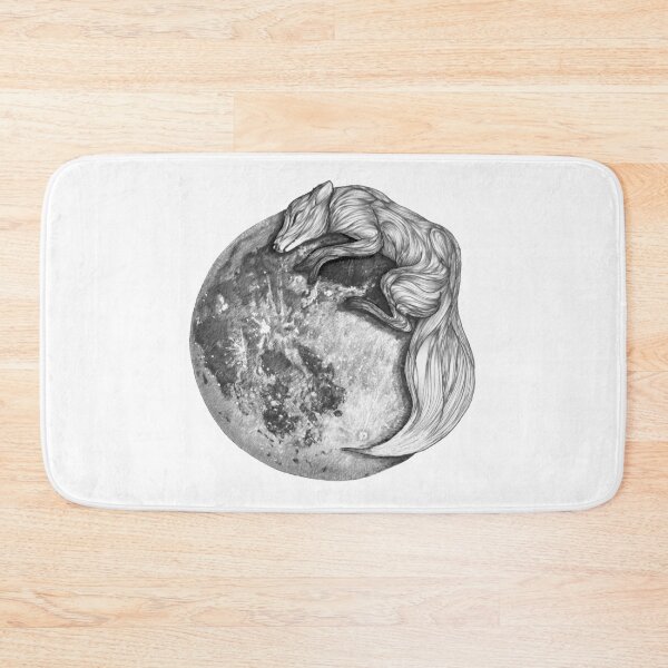 Item preview, Moon Fox designed and sold by ECMazur Art.