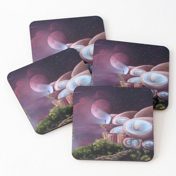 Item preview, Futuristic Bubble City designed and sold by Lena Morf.