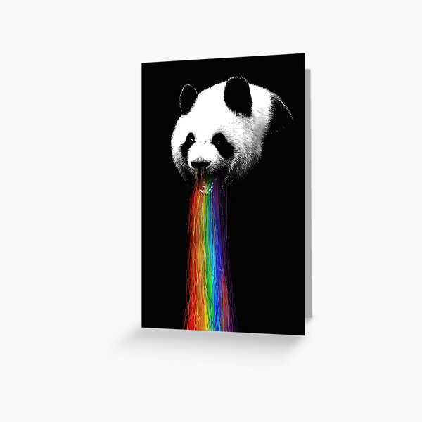 Pandalicious Greeting Card