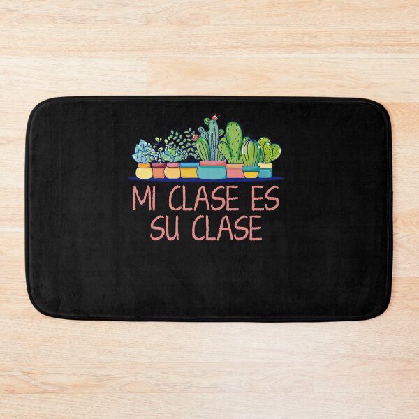 Item preview, Mi Clase Es Su Clase Profesora Bilingüe de Español Heart Cactus designed and sold by qnguy-dn.