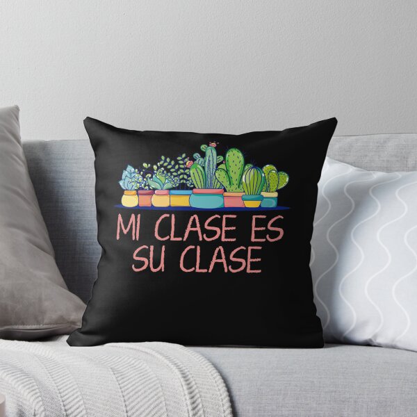 Item preview, Mi Clase Es Su Clase Bilingual Spanish Teacher Heart Cactus designed and sold by qnguy-dn.