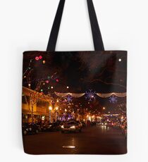 Holiday Streetscape Tote Bag