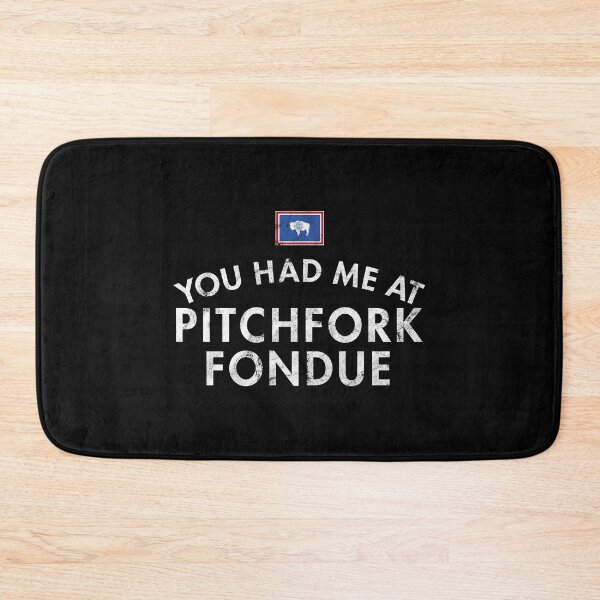 Artikelvorschau, Sie hatten mich bei Pitchfork Fondue - Wyoming Frittiertes Steak Pinedale Western USA Style entworfen und verkauft von twHistory.