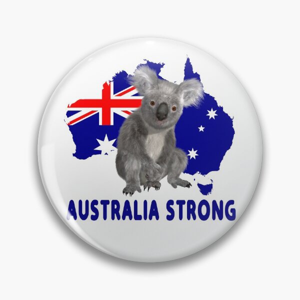 Item preview, 'Australia Strong' for Art on a Mission designed and sold by OriginalArt4ME.