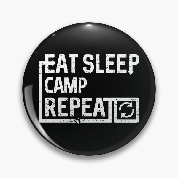Item preview, Eat Sleep Camp designed and sold by flippinsg.