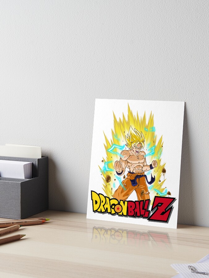 Son Goku Sayajin 3 | Art Board Print