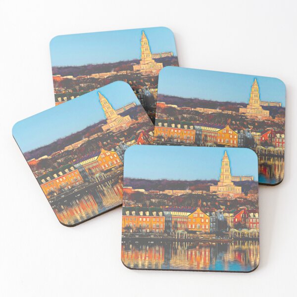 Item preview, Old Town Alexandria - Across the Harbor designed and sold by Marlene Watson-Hall.