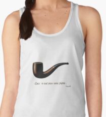 ceci n'est pas une pipe Women's Tank Top