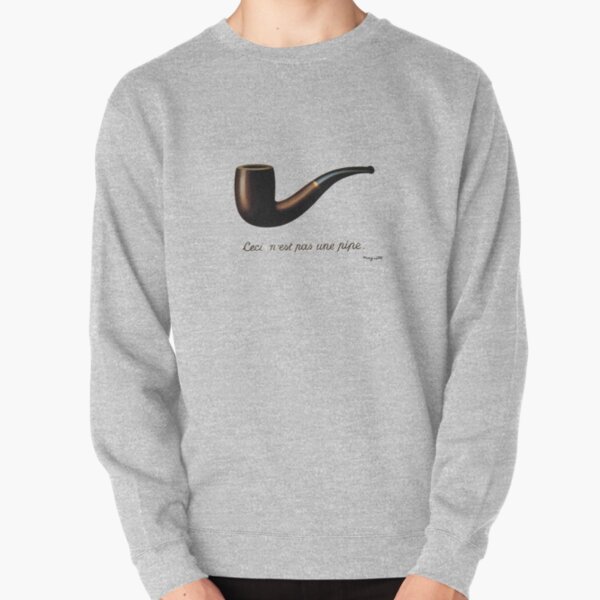 ceci n'est pas une pipe Pullover Sweatshirt