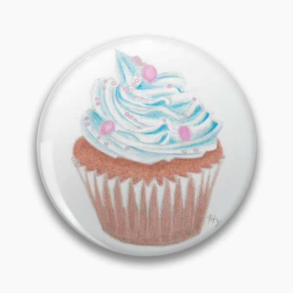 Item preview, Blue Cupcake designed and sold by artbyhollyz.