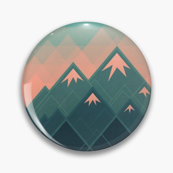 Item preview, Geometric Mountains designed and sold by Wayne Minnis.