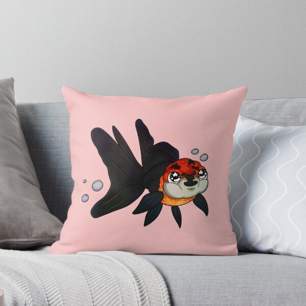 Item preview, "Booper" Female TriColor Oranda designed and sold by INKteresting.