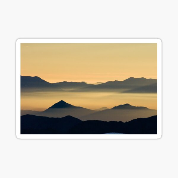 Andean Sunset II Sticker