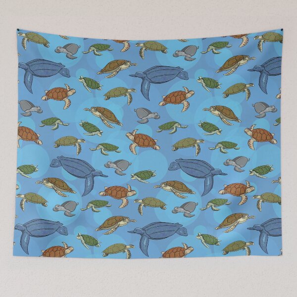 Item preview, Sea Turtles Repeating Pattern designed and sold by Joshua Pruner.