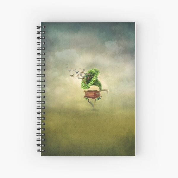 Sound garden Spiral Notebook