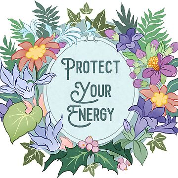 Artwork thumbnail, Protect Your Energy by fabfeminist