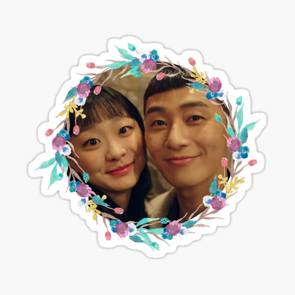 itaewon class - saeroyi and yiseo selfie Sticker