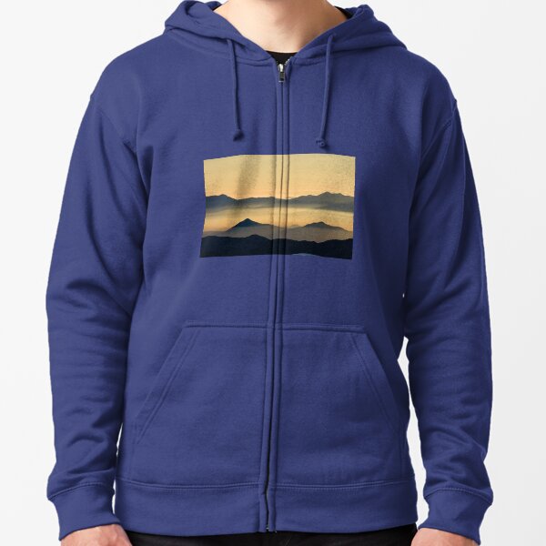 Andean Sunset II Zipped Hoodie