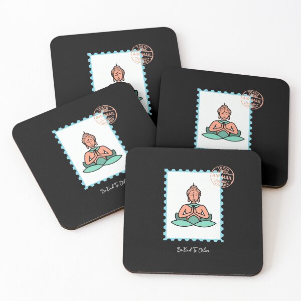 Item preview, Be Kind To Others Buddha Stamp  designed and sold by darknessjeff86.