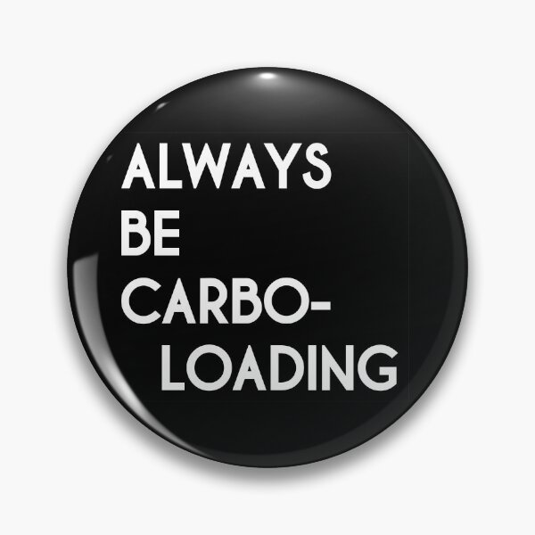 Item preview, ABC - ALWAYS BE CARBO-LOADING (White text) designed and sold by K*REG Tees.