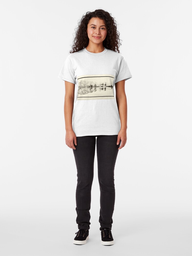 Alternate view of Misty morning in the park Classic T-Shirt