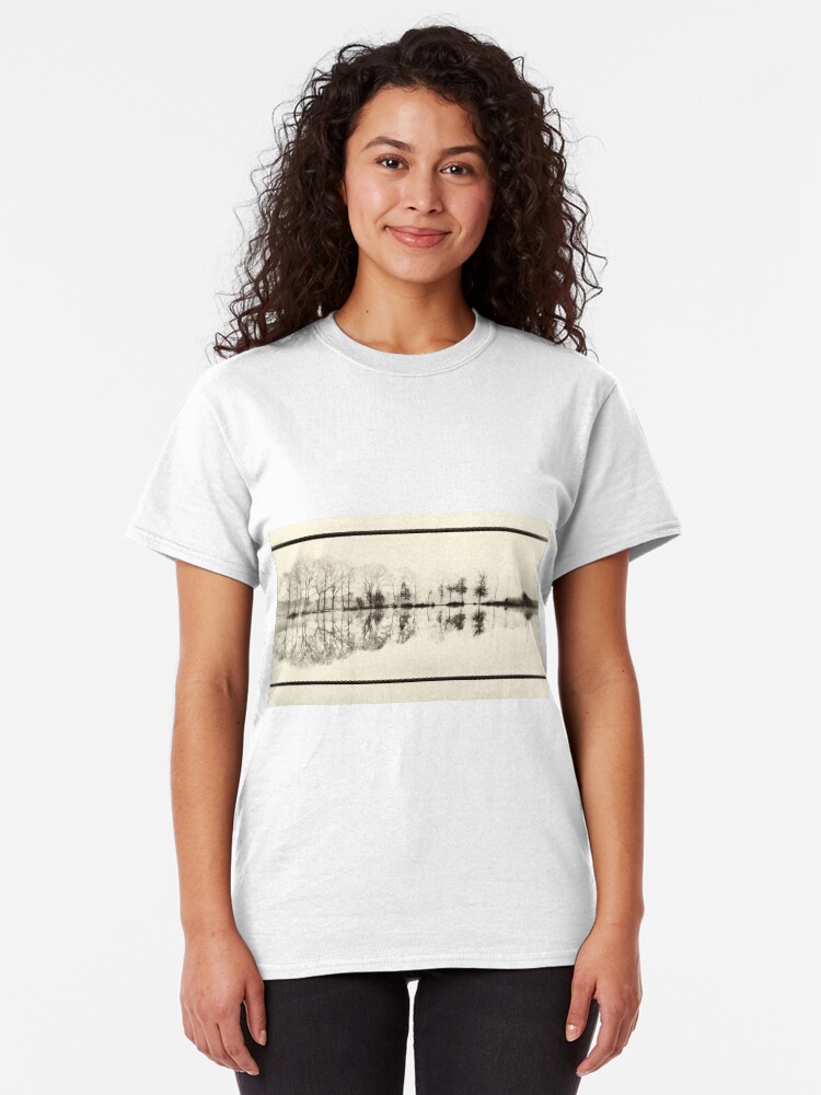 Alternate view of Misty morning in the park Classic T-Shirt
