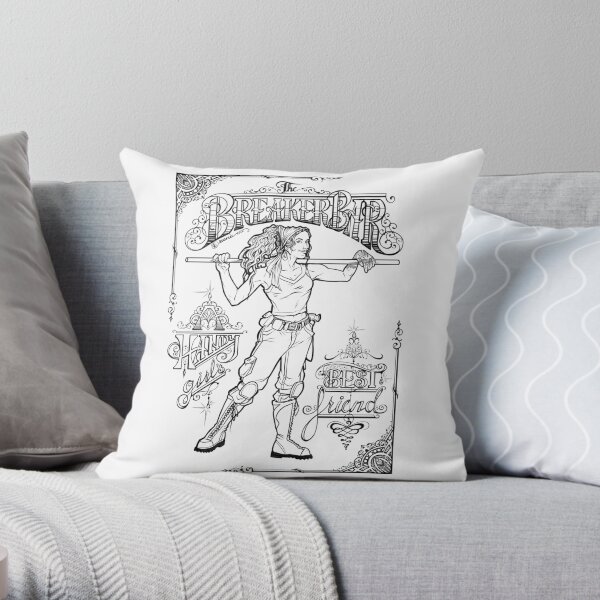 Breaker Bar Throw Pillow