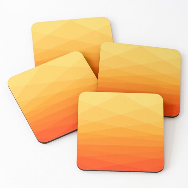 Item preview, Orange and red polygonal background designed and sold by GoDesign1.