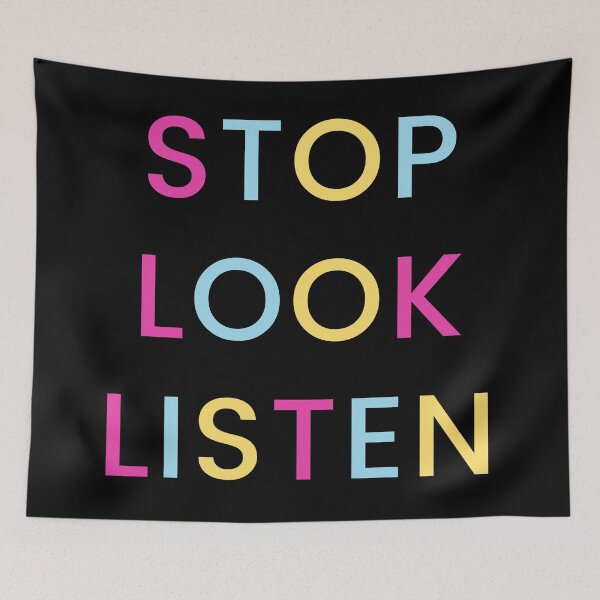 Item preview, Stop Look Listen - Elvis Presley's Philosophy designed and sold by Legit Hooligan.