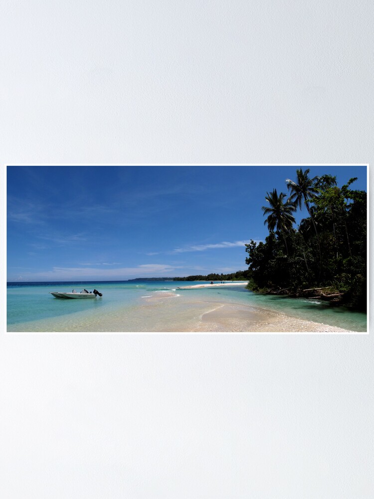 Alternate view of River mouth at Waterfall Bay Poster