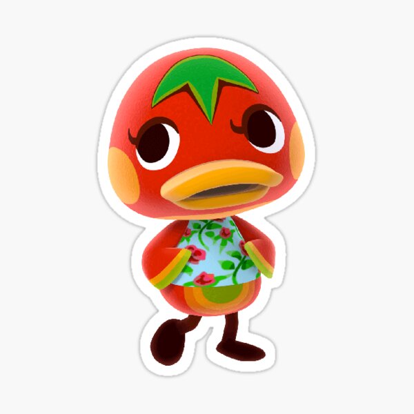 Ketchup Animal Crossing Sticker