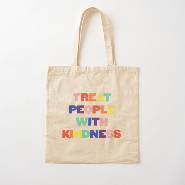 Rainbow TPWK Cotton Tote Bag