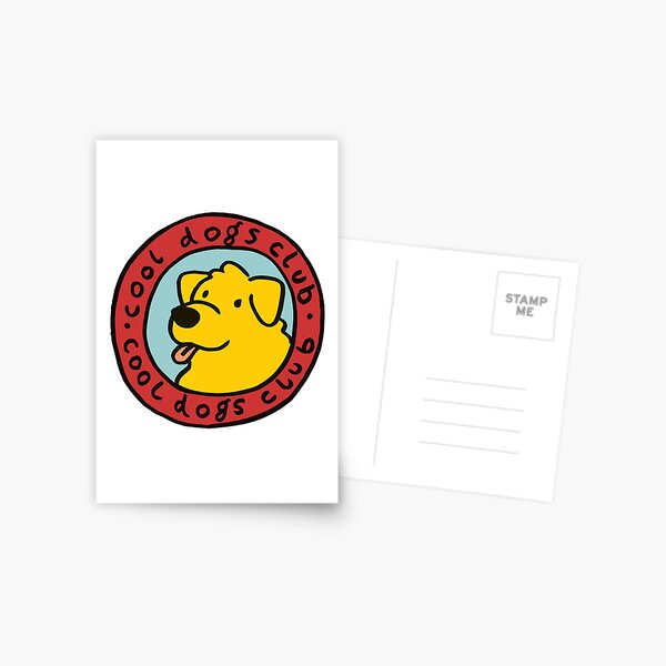 cool dogs club Postcard