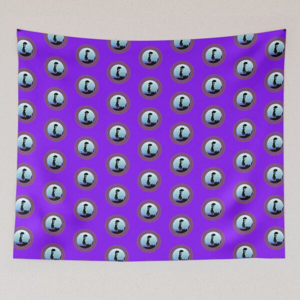 Item preview, Mary Poppins Flying over Roof Tops designed and sold by Jenni Ivins.