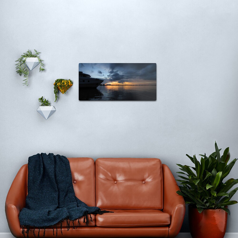 Sepik Sunset Metal Print