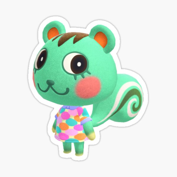 mint animal crossing plush