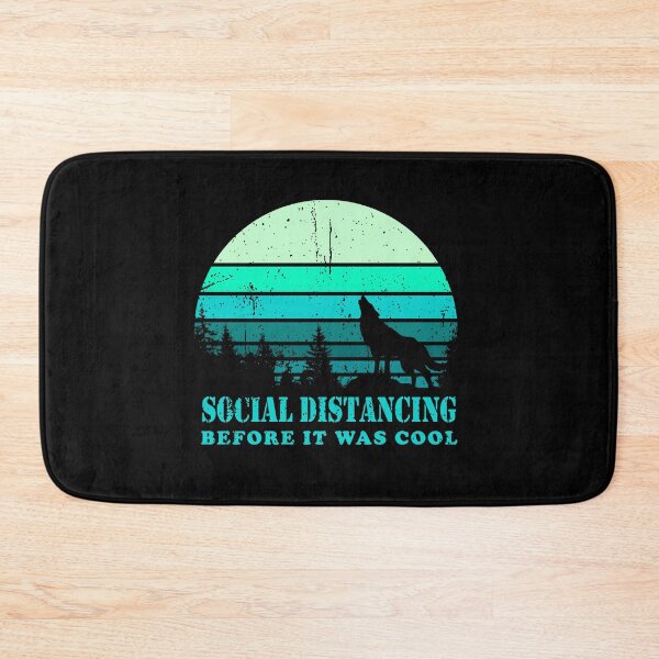 Item preview, Social Distancing Before It Was Cool, Lone Wolf  designed and sold by Parahelio.