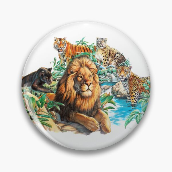 Item preview, Big Cat Collage designed and sold by Salmoneggs.